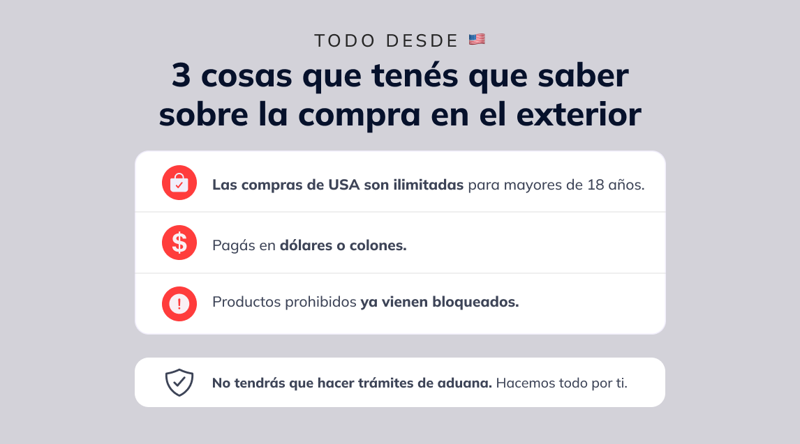 Informacion metodos de importacion