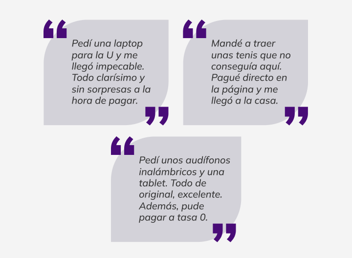 Testimoniales